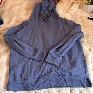 Blue Hooded Sweatshirt and sweatpants